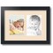 ArtToFrames Collage Photo Picture Frame with 2 - 5x7 inch Openings, Framed in Black with Over 62 Mat Color Options and Regular Glass (CSM-3926-35)
